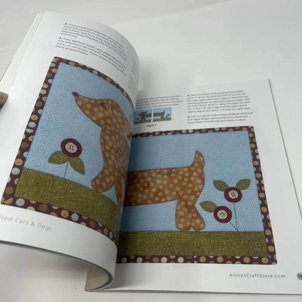 Quilted Cats & Dogs Chris Malone 13 Pet Friendly Quilt Projects NEW Magazine
